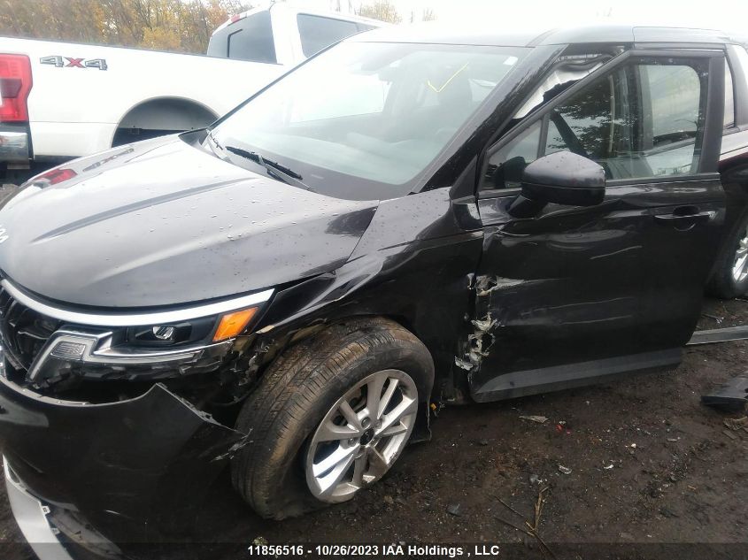 2022 Kia Carnival Lx/Lx+ VIN: KNDNB5H39N6125398 Lot: 11856516