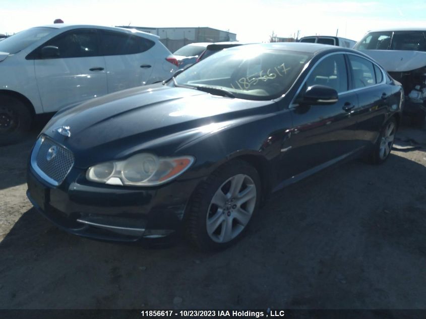 2010 Jaguar Xf Luxury VIN: SAJWA0FA5AHR64945 Lot: 11856617