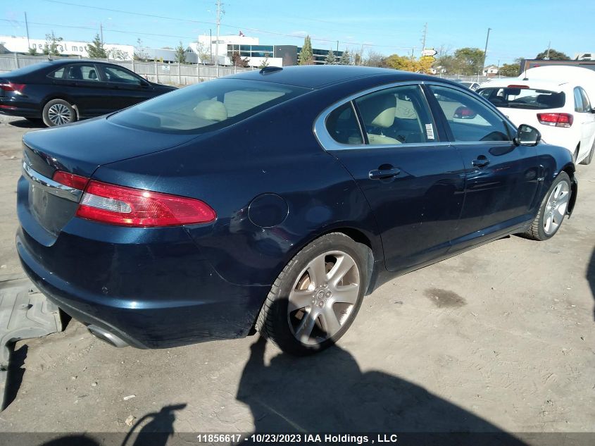 2010 Jaguar Xf Luxury VIN: SAJWA0FA5AHR64945 Lot: 11856617