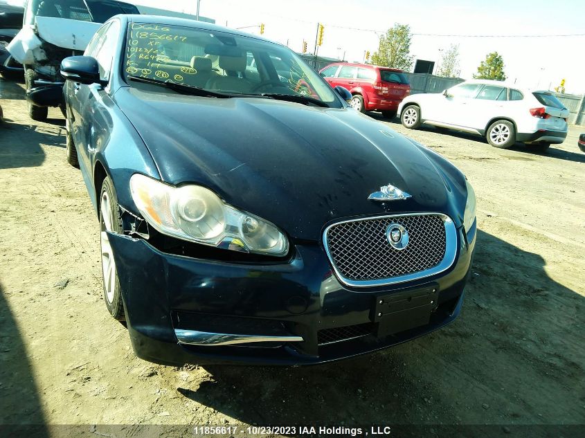 2010 Jaguar Xf Luxury VIN: SAJWA0FA5AHR64945 Lot: 11856617