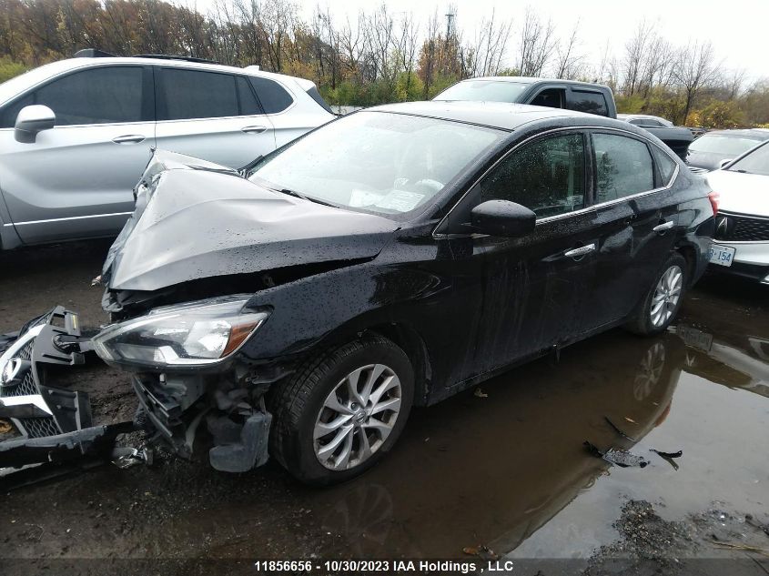 2018 Nissan Sentra S/Sv/Sv Midnight Edition VIN: 3N1AB7AP7JY243317 Lot: 11856656