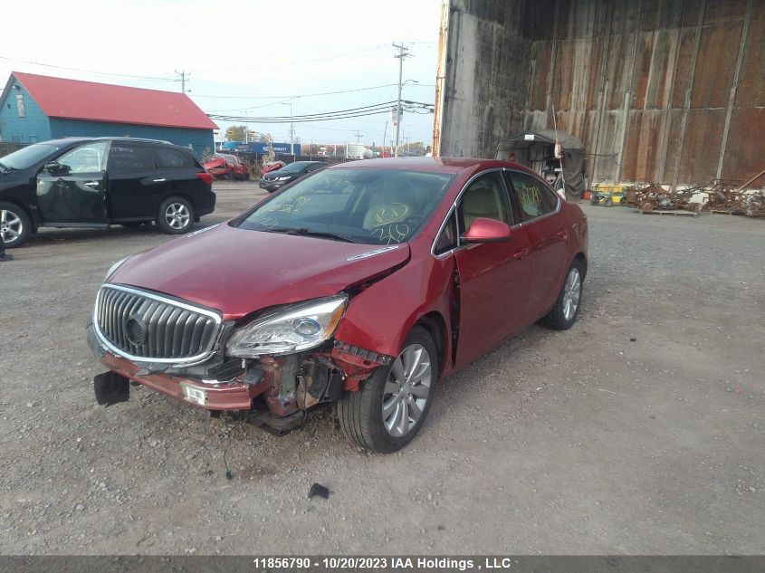 2016 Buick Verano Base VIN: 1G4P15SK6G4146909 Lot: 11856790