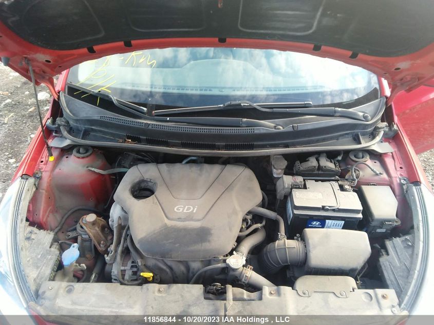 2014 Hyundai Accent Gl VIN: KMHCT4AE2EU771982 Lot: 11856844