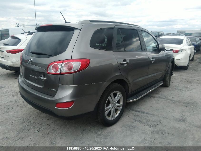 2012 Hyundai Santa Fe Limited VIN: 5XYZHDAG4CG147326 Lot: 11856880