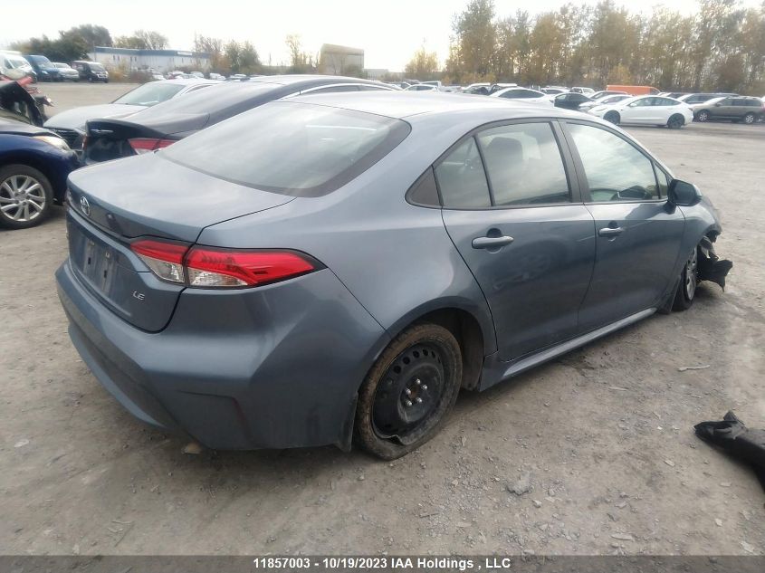 2022 Toyota Corolla L/Le/Xle VIN: 5YFBPMBE6NP313426 Lot: 11857003