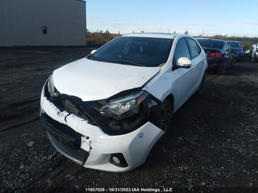 2016 Toyota Corolla Ce/S/Le VIN: 2T1BURHE0GC635477 Lot: 11857028