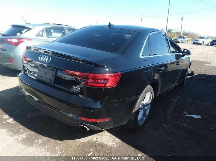 2017 Audi A4 Komfort VIN: WAUANAF42HN039898 Lot: 11857106