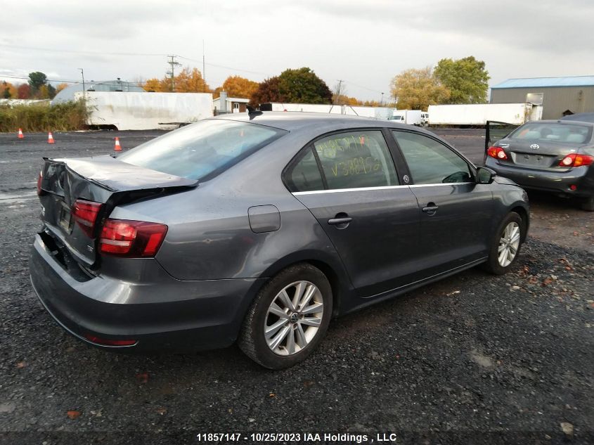 2017 Volkswagen Jetta Sedan Wolfsburg Edition VIN: 3VWDB7AJ6HM388952 Lot: 11857147