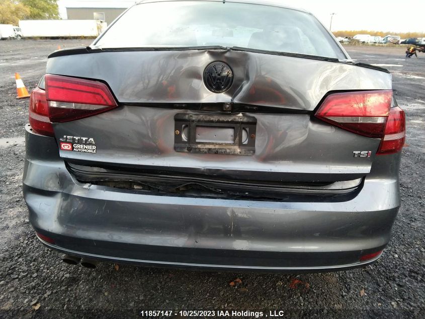 2017 Volkswagen Jetta Sedan Wolfsburg Edition VIN: 3VWDB7AJ6HM388952 Lot: 11857147