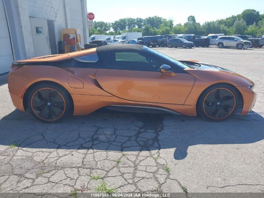 2019 BMW I8 VIN: WBY2Z6C5XKVB83052 Lot: 11857283