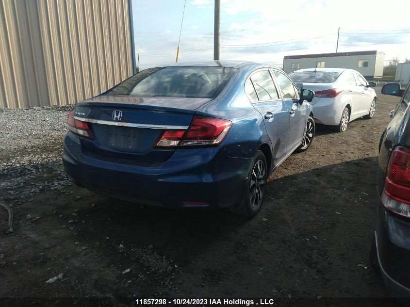 2015 Honda Civic Ex 4Dr VIN: 2HGFB2F55FH037344 Lot: 11857298