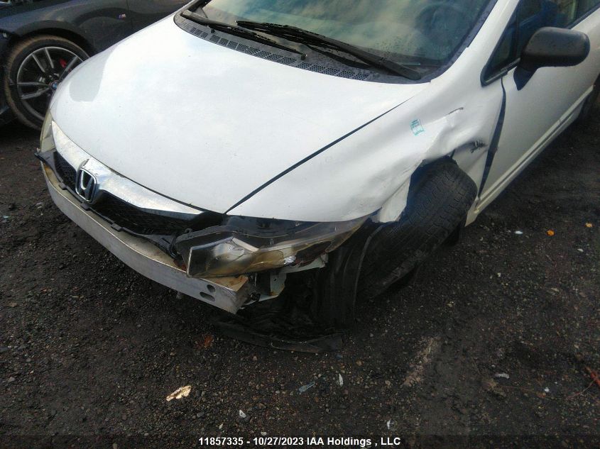 2010 Honda Civic Sdn Dx-G VIN: 2HGFA1F49AH046027 Lot: 11857335