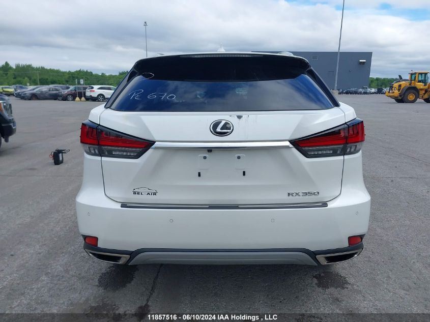 2020 Lexus Rx Rx 350 VIN: 2T2JZMDA7LC238714 Lot: 11857516