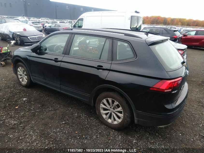 2021 Volkswagen Tiguan Trendline VIN: 3VV0B7AXXMM063576 Lot: 11857582