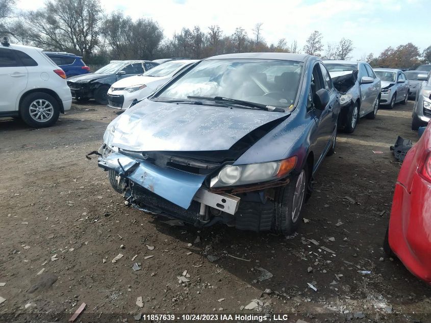 2008 Honda Civic Sdn Dx-G VIN: 2HGFA16418H011279 Lot: 11857639