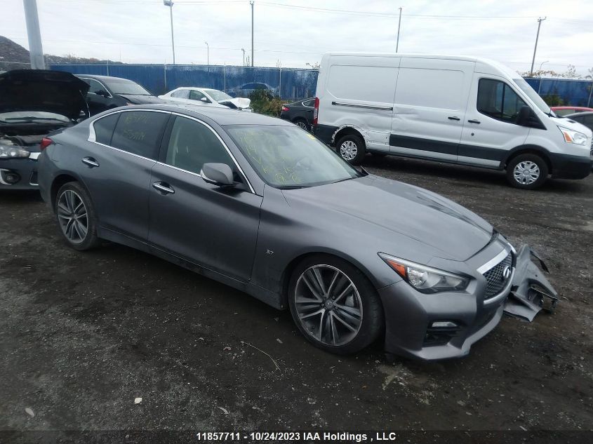 2014 Infiniti Q50 Premium/Sport VIN: JN1BV7AR9EM703194 Lot: 11857711