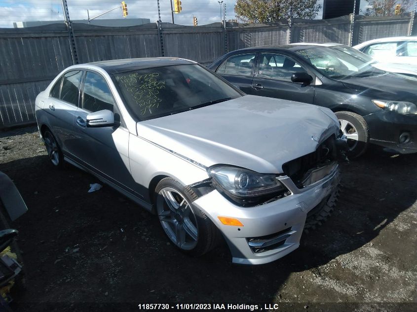 2014 Mercedes-Benz C-Class C 350 VIN: WDDGF8JB4EA957850 Lot: 11857730