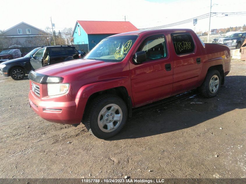 2006 Honda Ridgeline Lx VIN: 2HJYK16416H003129 Lot: 11857788