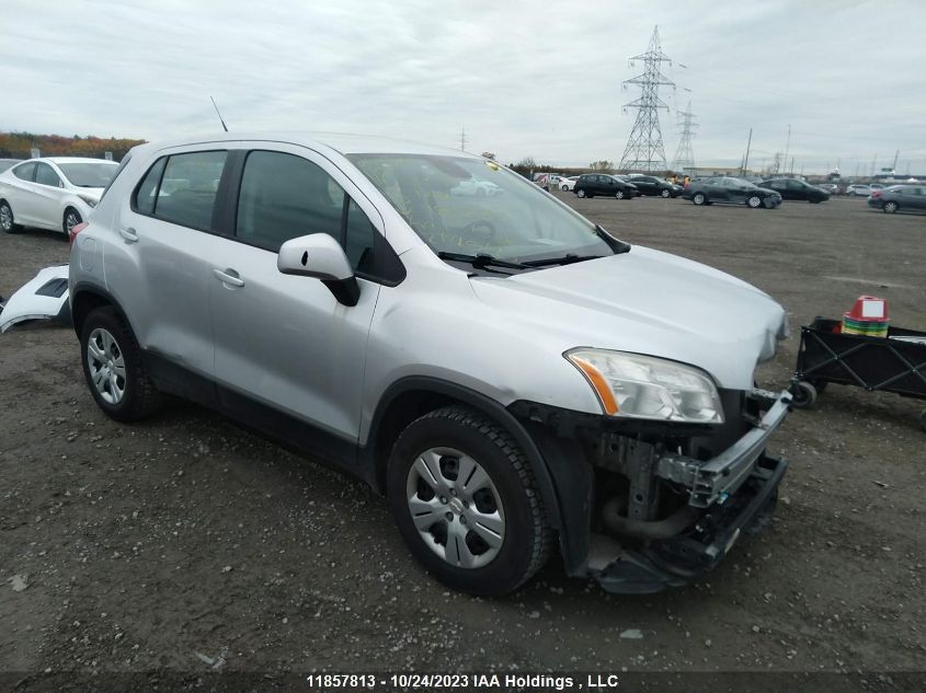 2013 Chevrolet Trax Ls VIN: 3GNCJKSB8DL180235 Lot: 11857813