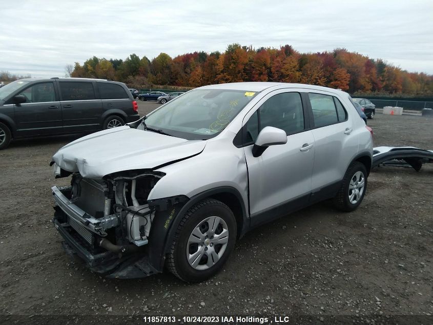 2013 Chevrolet Trax Ls VIN: 3GNCJKSB8DL180235 Lot: 11857813