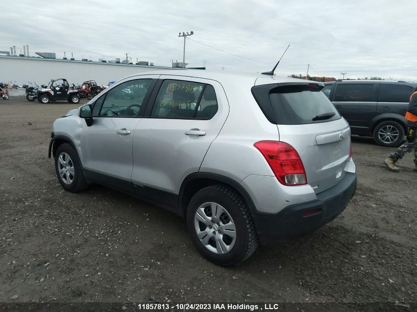 2013 Chevrolet Trax Ls VIN: 3GNCJKSB8DL180235 Lot: 11857813