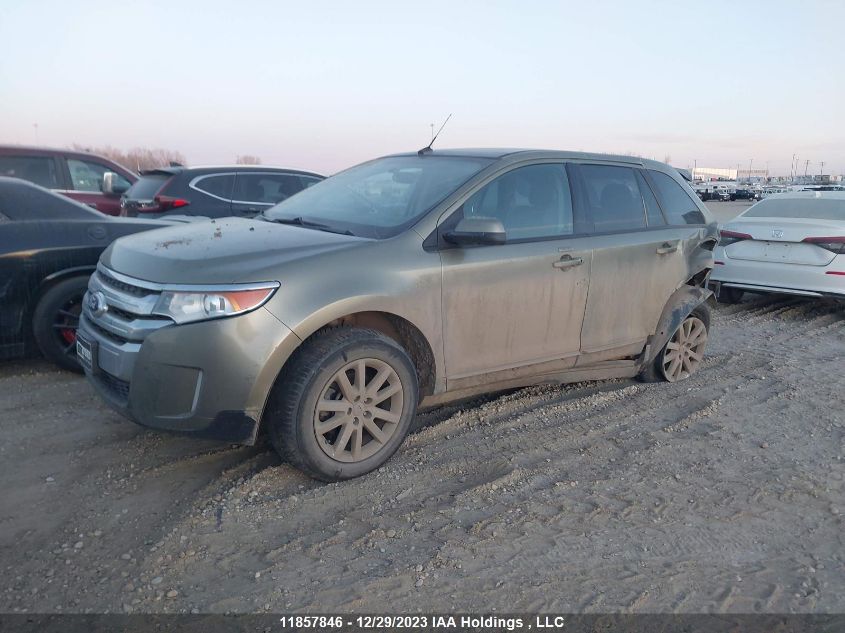 2013 Ford Edge Sel VIN: 2FMDK4JC8DBA23845 Lot: 11857846