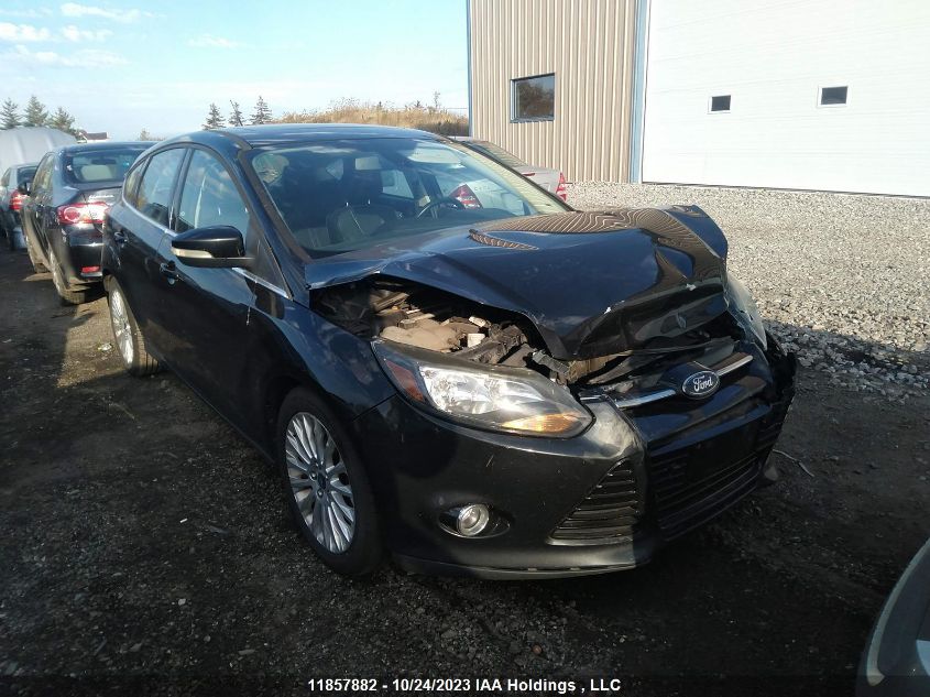 2012 Ford Focus Titanium VIN: 1FAHP3N22CL398024 Lot: 11857882