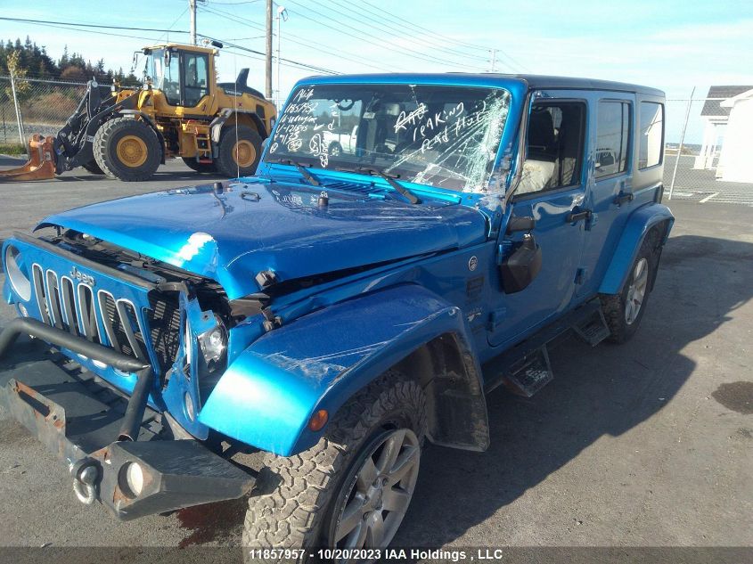 2016 Jeep Wrangler Unlimited Sahara VIN: 1C4BJWEGXGL121545 Lot: 11857957