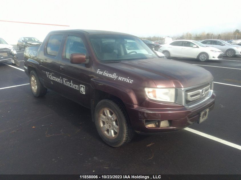 2009 Honda Ridgeline Vp/Ex-L VIN: 2HJYK16599H003361 Lot: 11858006