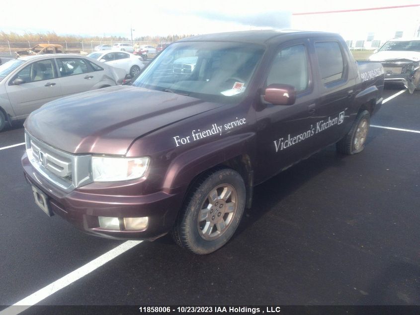 2009 Honda Ridgeline Vp/Ex-L VIN: 2HJYK16599H003361 Lot: 11858006