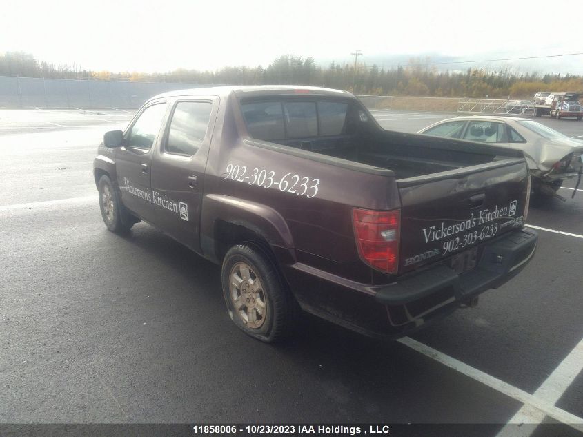 2009 Honda Ridgeline Vp/Ex-L VIN: 2HJYK16599H003361 Lot: 11858006