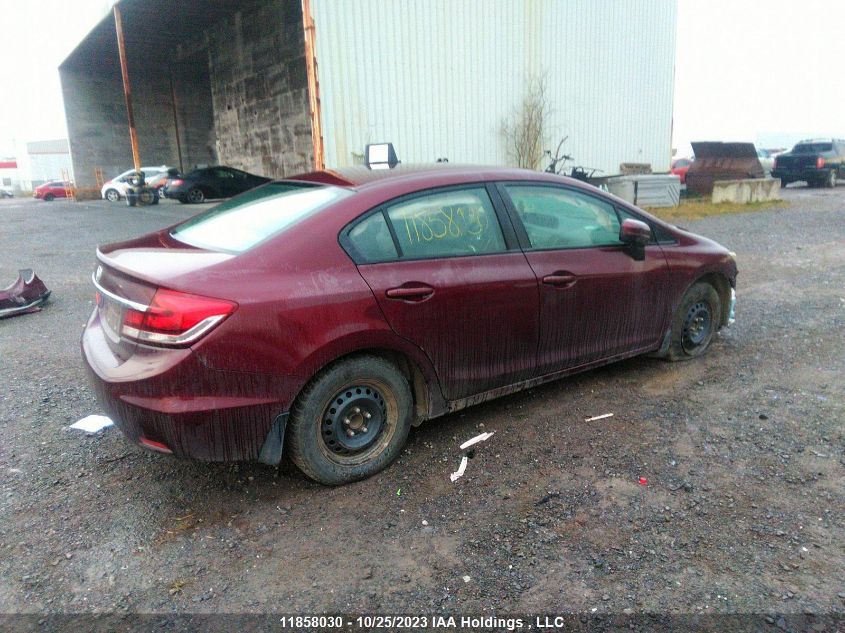 2014 Honda Civic Sedan Lx VIN: 2HGFB2F42EH007045 Lot: 11858030