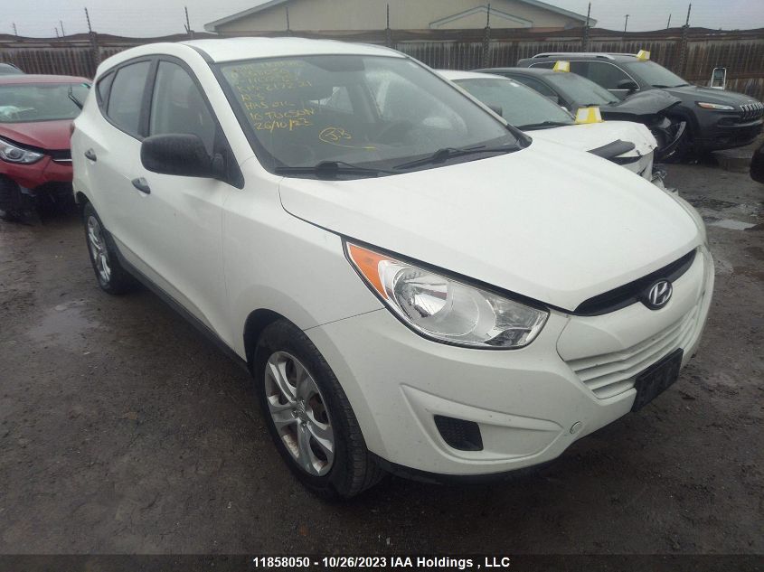 2010 Hyundai Tucson Gl VIN: KM8JT3AC4AU110285 Lot: 11858050