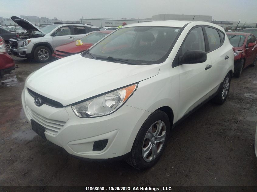 2010 Hyundai Tucson Gl VIN: KM8JT3AC4AU110285 Lot: 11858050