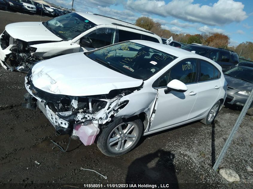 2018 Chevrolet Cruze Lt VIN: 3G1BE6SM3JS654622 Lot: 11858051