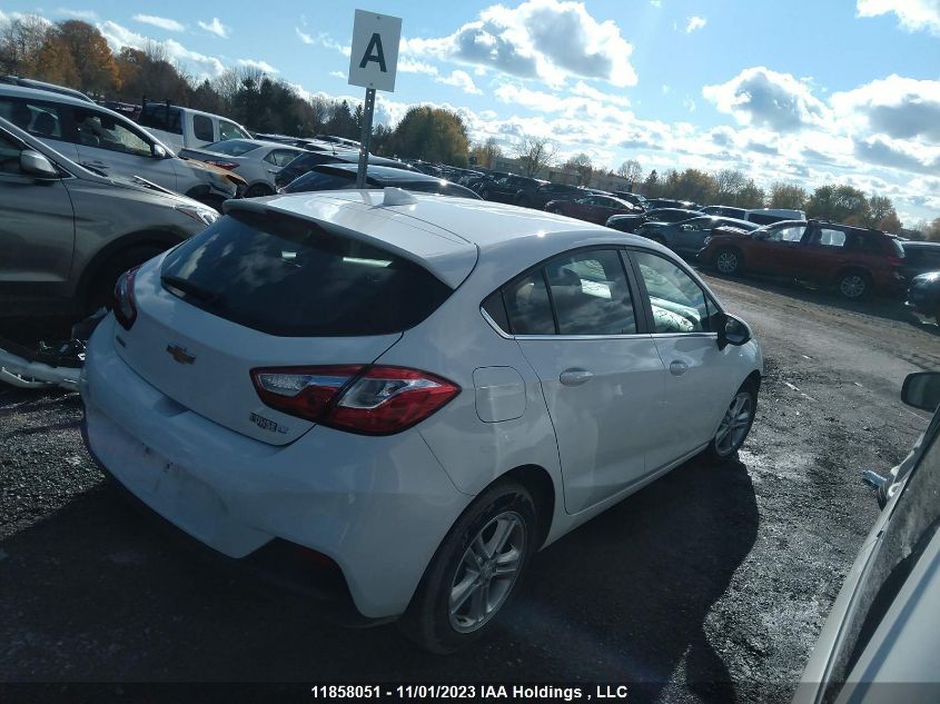 2018 Chevrolet Cruze Lt VIN: 3G1BE6SM3JS654622 Lot: 11858051