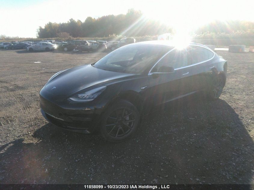 2020 Tesla Model 3 Standard Range Plus VIN: 5YJ3E1EA4LF715102 Lot: 11858099