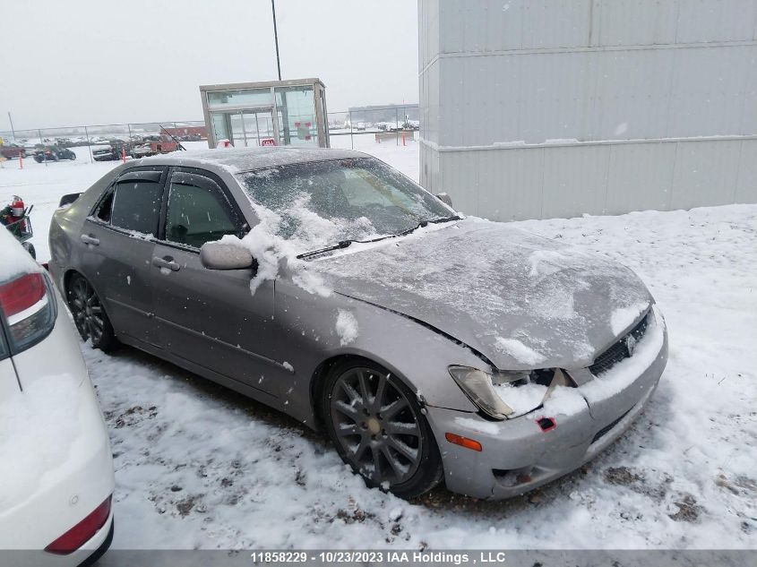 2004 Lexus Is 300 VIN: JTHBD192940087196 Lot: 11858229