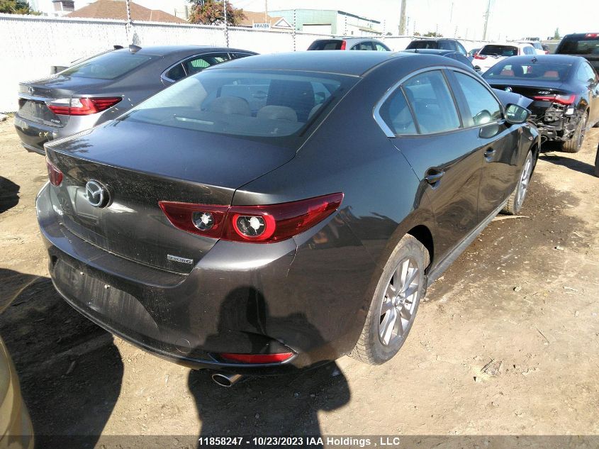 2022 Mazda 3 Mazda VIN: JM1BPAB72N1504801 Lot: 11858247