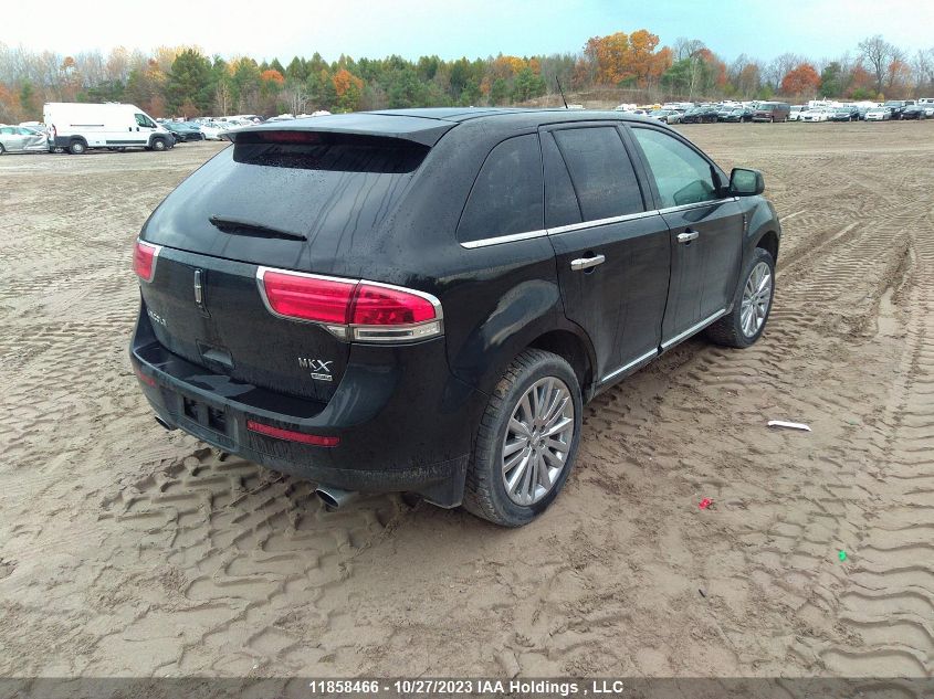 2011 Lincoln Mkx VIN: 2LMDJ8JK5BBJ01436 Lot: 11858466