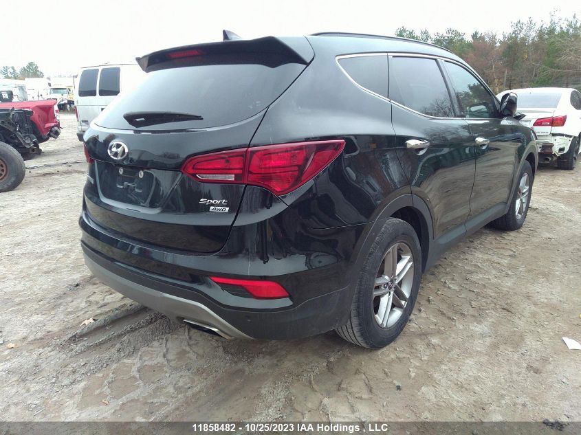 2018 Hyundai Santa Fe Sport Se VIN: 5XYZUDLB7JG519526 Lot: 11858482