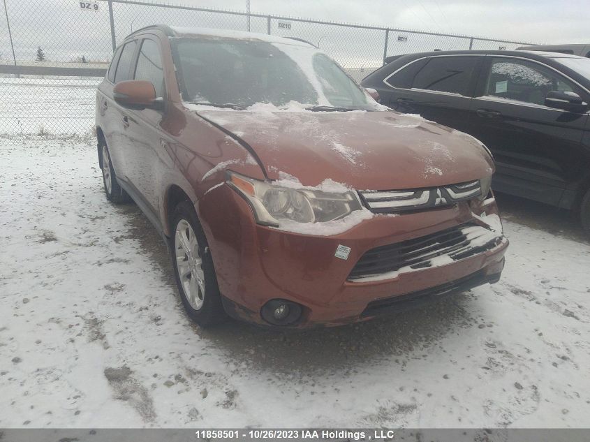 2014 Mitsubishi Outlander Gt VIN: JA4JZ4AX6EZ601262 Lot: 11858501