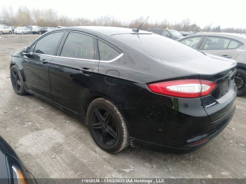 2014 Ford Fusion Se VIN: 1FA6P0H70E5394493 Lot: 11858536