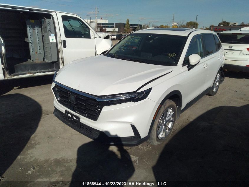 2023 Honda Cr-V Ex-L VIN: 2HKRS4H77PH106341 Lot: 11858544