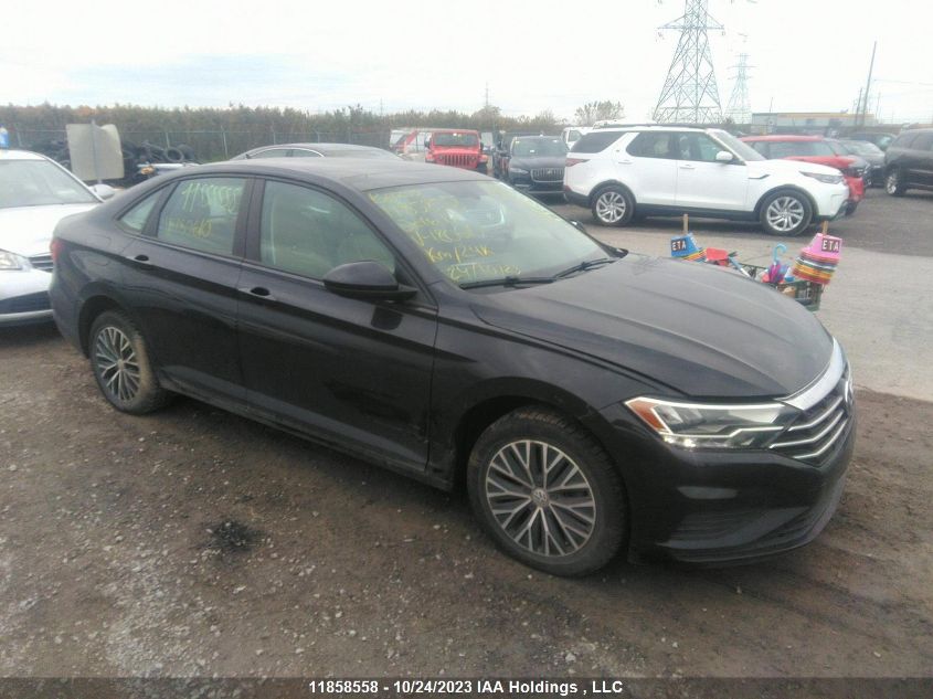 2019 Volkswagen Jetta Highline VIN: 3VWE57BU7KM180610 Lot: 11858558