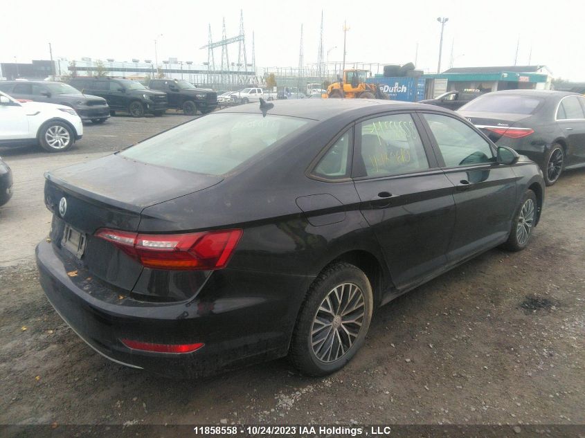 2019 Volkswagen Jetta Highline VIN: 3VWE57BU7KM180610 Lot: 11858558