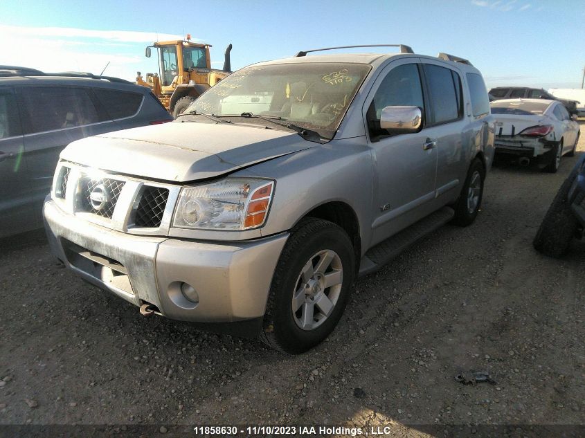 2005 Nissan Armada Se/Se Off-Road/Le VIN: 5N1AA08B05N700131 Lot: 11858630