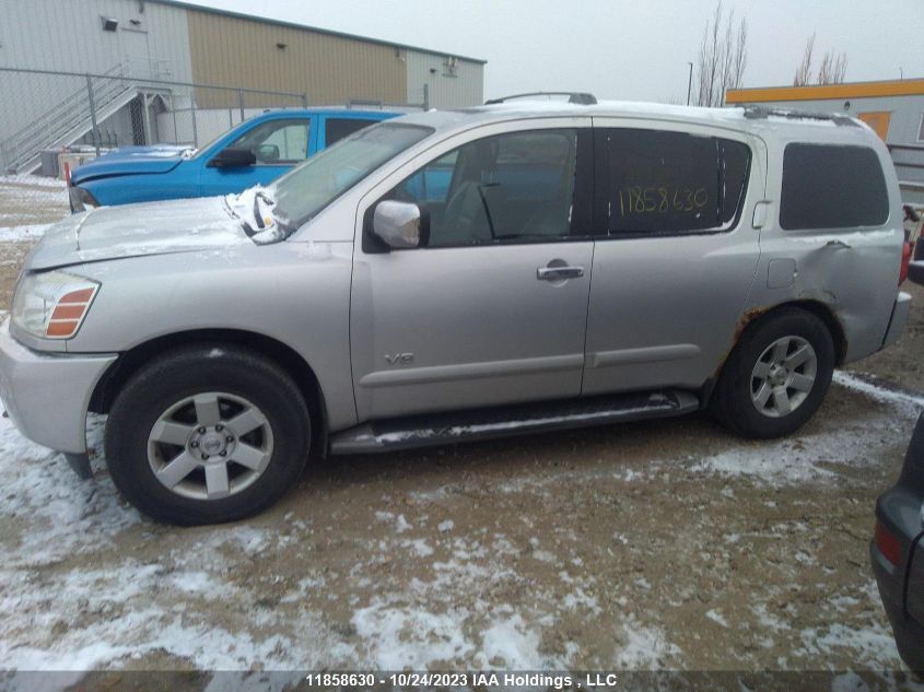 2005 Nissan Armada Se/Se Off-Road/Le VIN: 5N1AA08B05N700131 Lot: 11858630