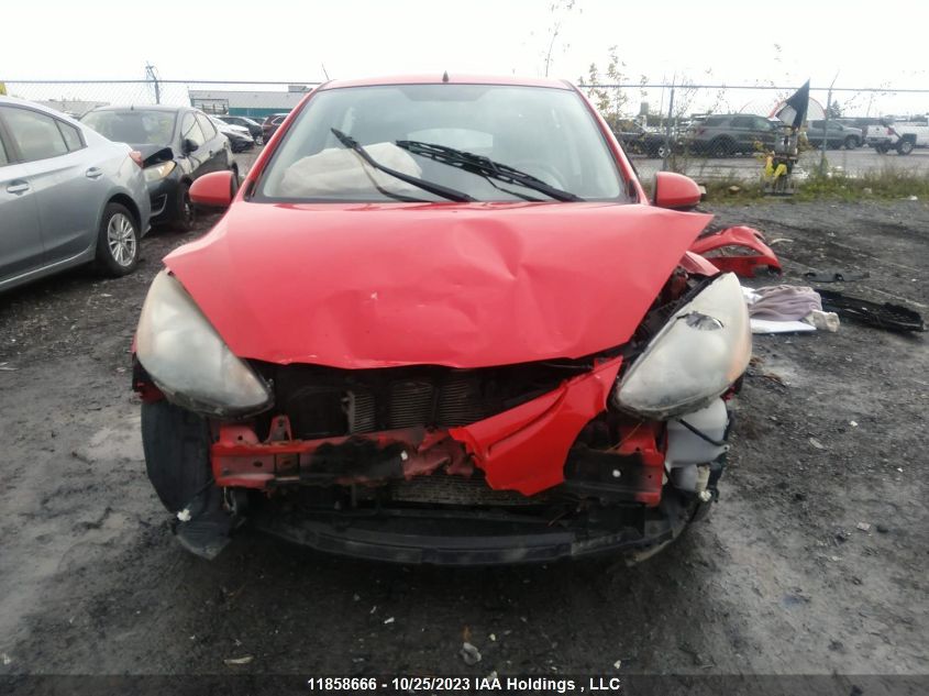 2012 Mazda Mazda2 Gx VIN: JM1DE1KY6C0143681 Lot: 11858666