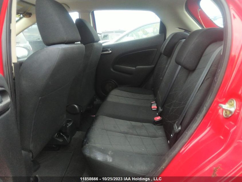 2012 Mazda Mazda2 Gx VIN: JM1DE1KY6C0143681 Lot: 11858666